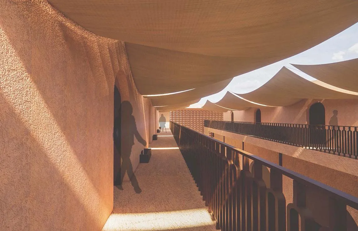 Alexis Campion's Bisbee Mercado, winner of the 2021 AGM/Ascension Wheelchair Lifts Universal Design Prize.