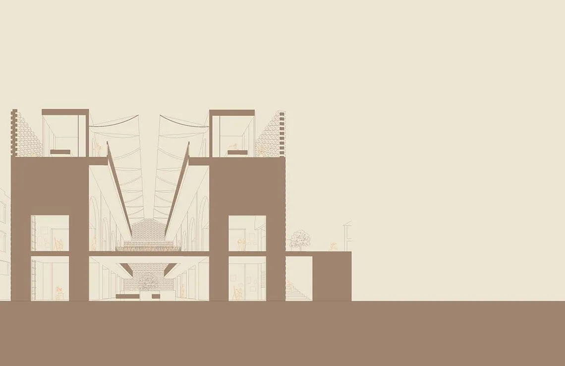 Bisbee Mercado by Alexis Campion '24 B Arch.