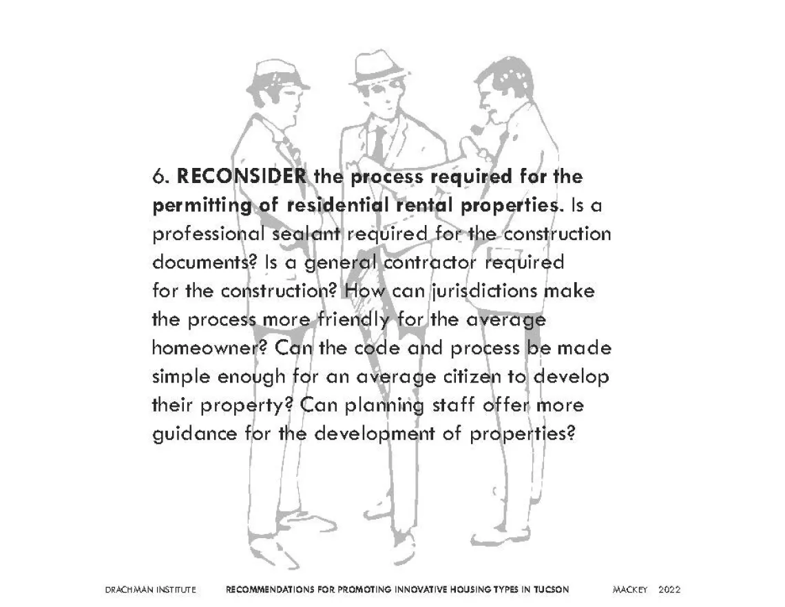 Identification of Limits to Development of Innovative Affordable Housing Types in the Tucson Area