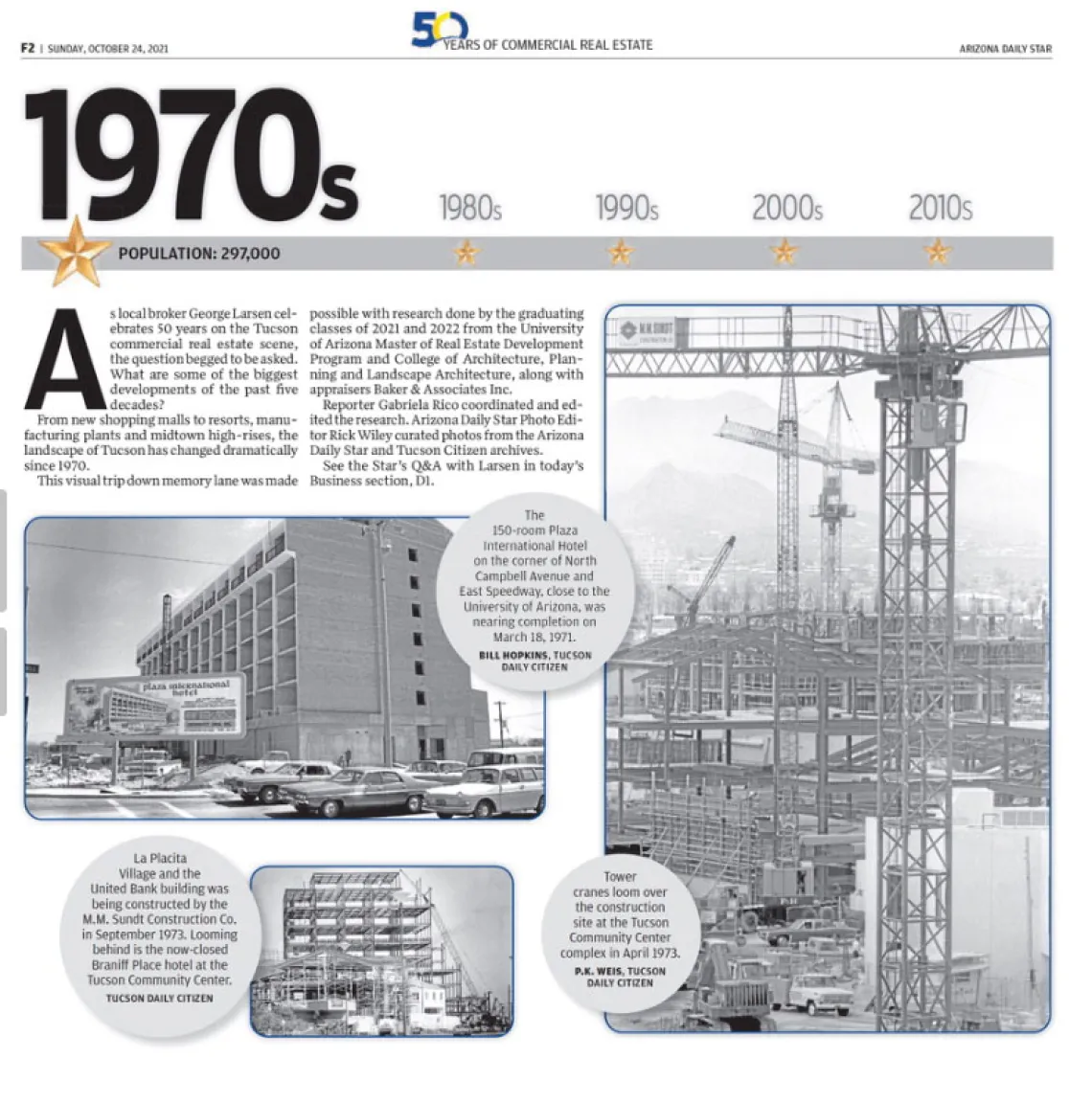 50 Years of Commercial Real Estate Development in Tucson