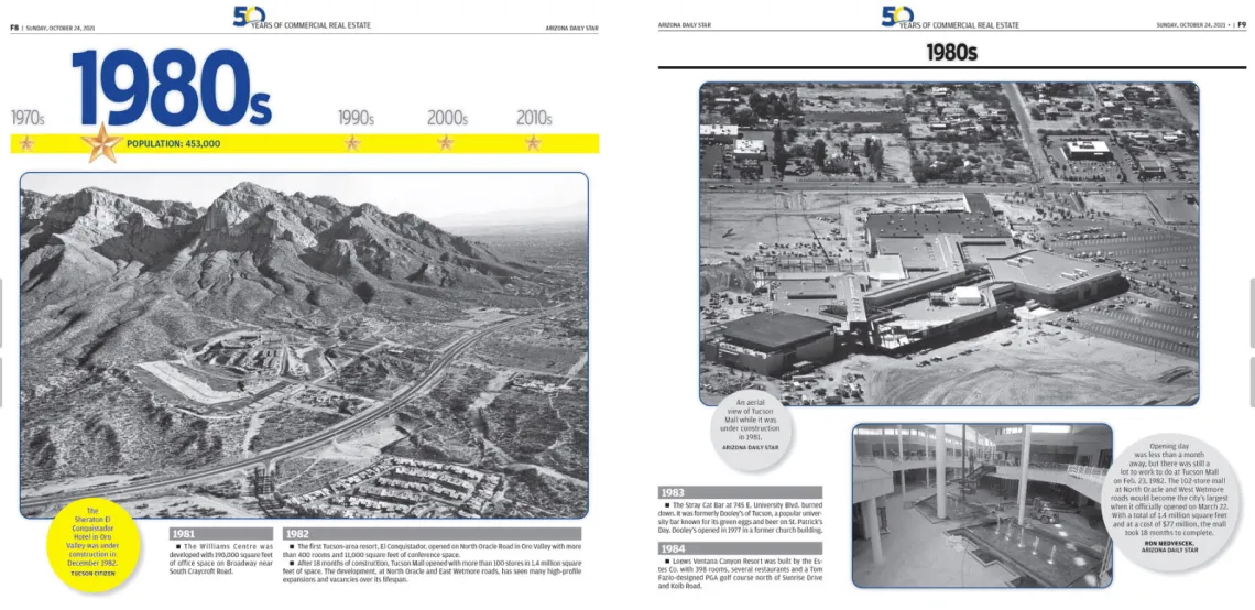 50 Years of Commercial Real Estate Development in Tucson