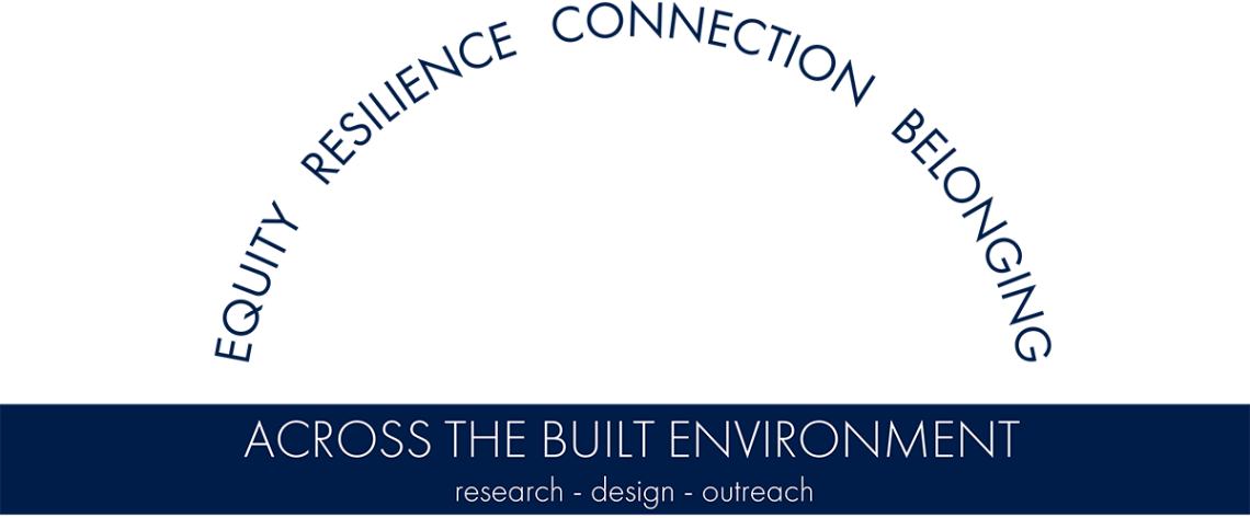 Equity, Resilience, Connection and Belonging across the Built Environment
