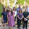 Group photo of Courtney Crosson and the sponsors of the Inaugural Drachman Celebration